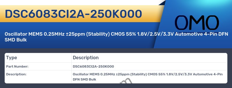 DSC6083CI2A-250K000