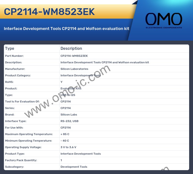 CP2114-WM8523EK