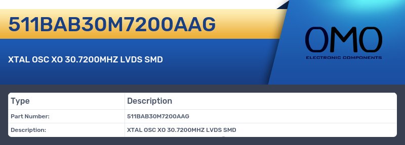 511BAB30M7200AAG