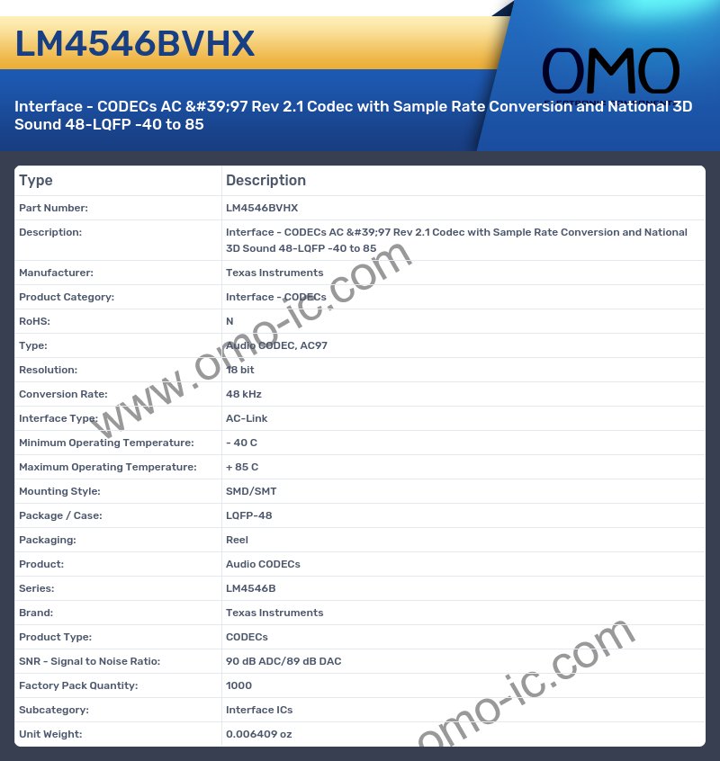 LM4546BVHX