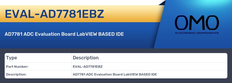 EVAL-AD7781EBZ