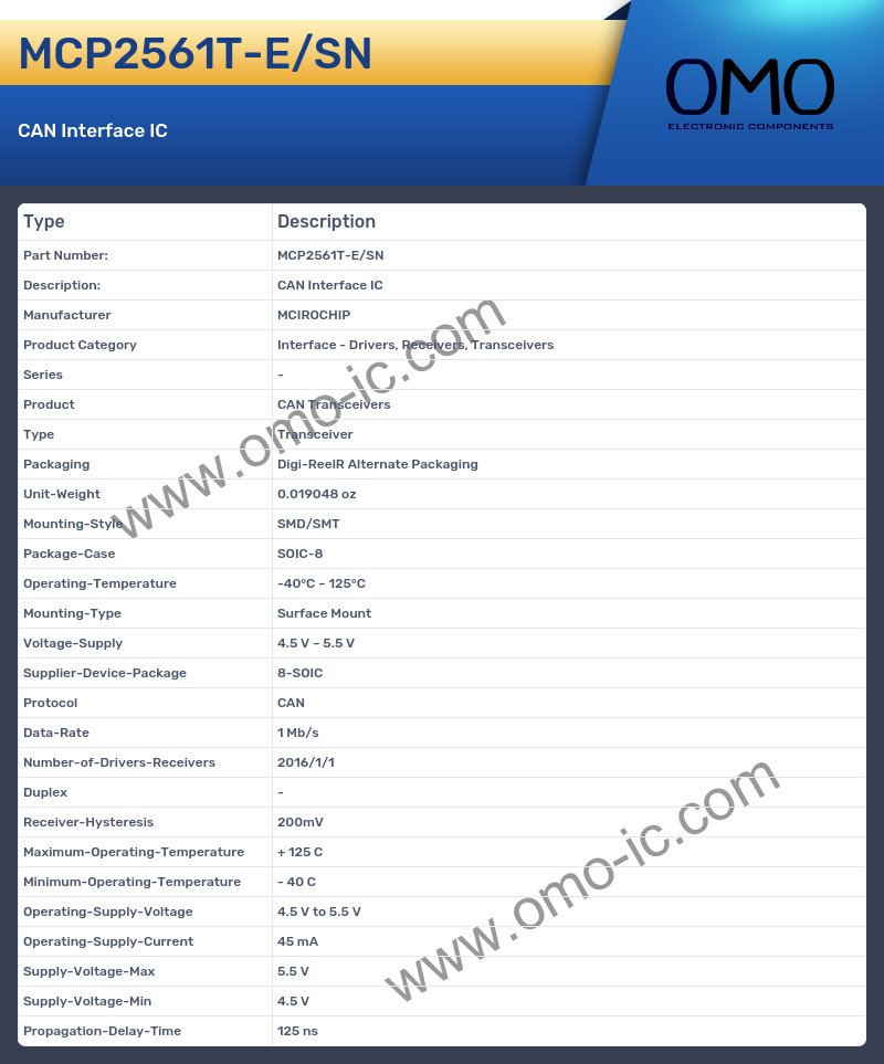 MCP2561T-E/SN