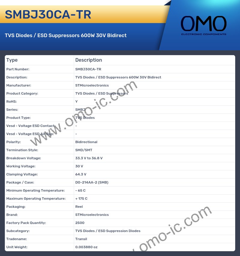 SMBJ30CA-TR