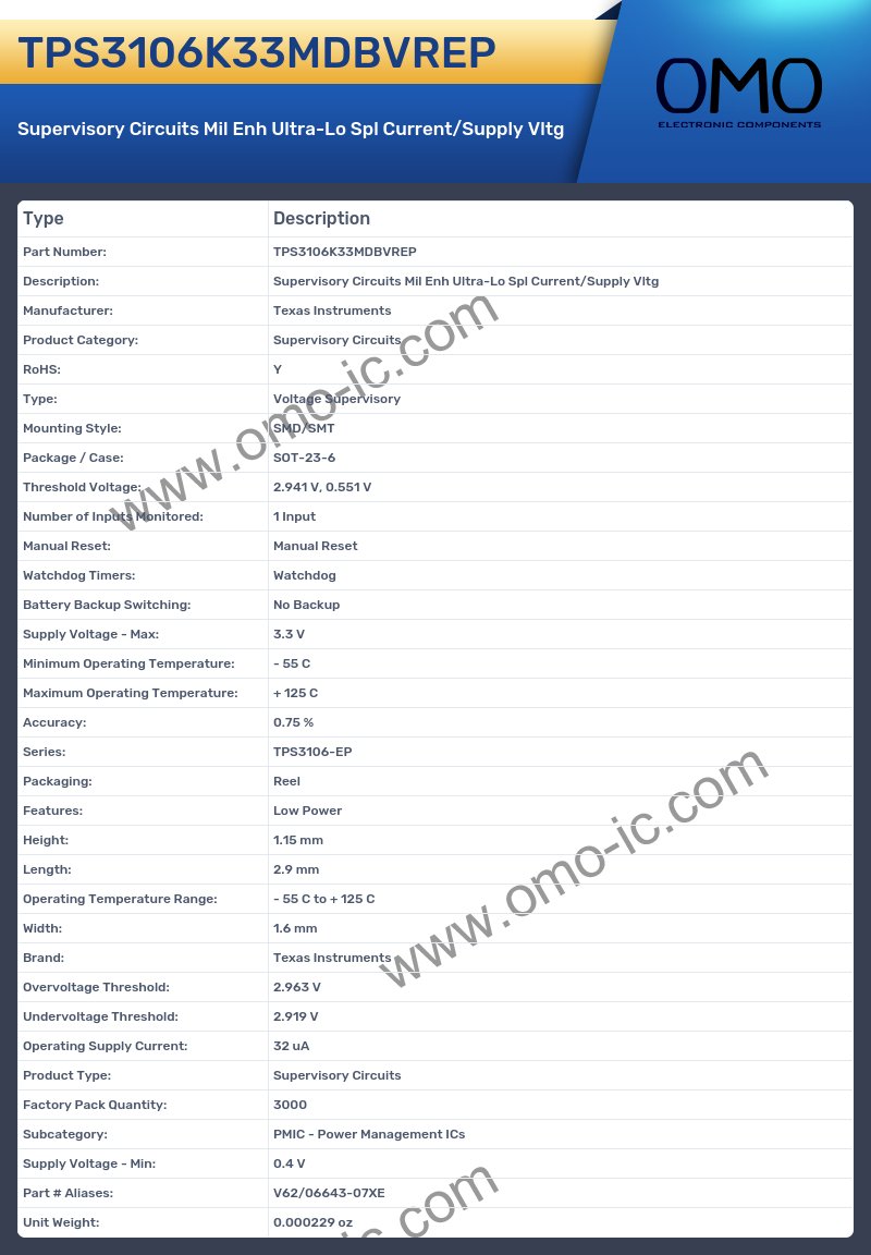 TPS3106K33MDBVREP