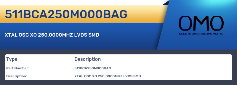 511BCA250M000BAG