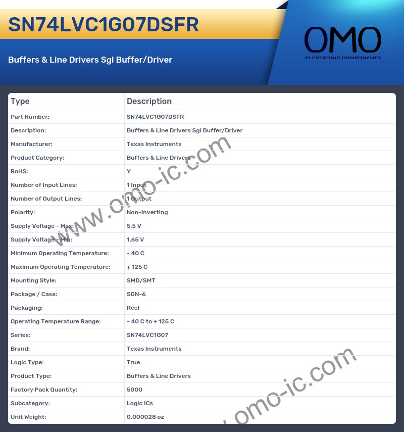 SN74LVC1G07DSFR