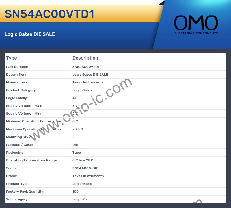 SN54AC00VTD1