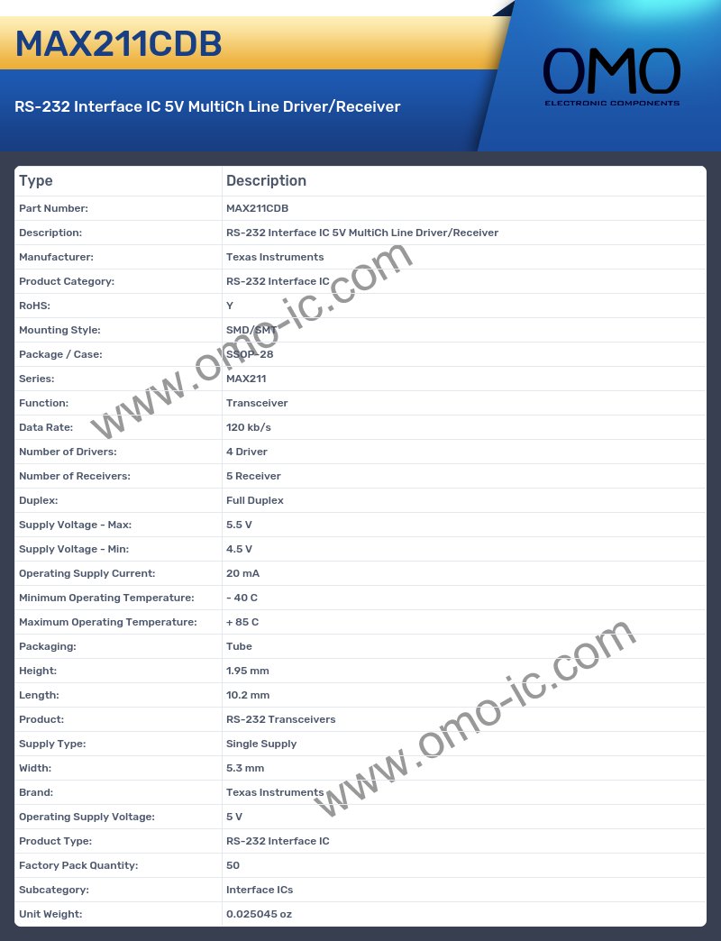 MAX211CDB