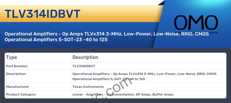 TLV314IDBVT