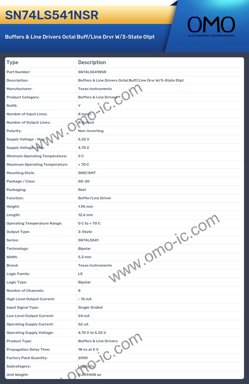 SN74LS541NSR