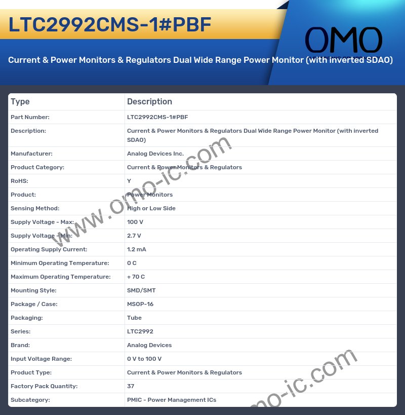LTC2992CMS-1#PBF