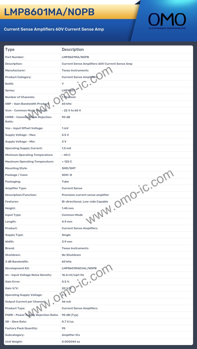 LMP8601MA/NOPB