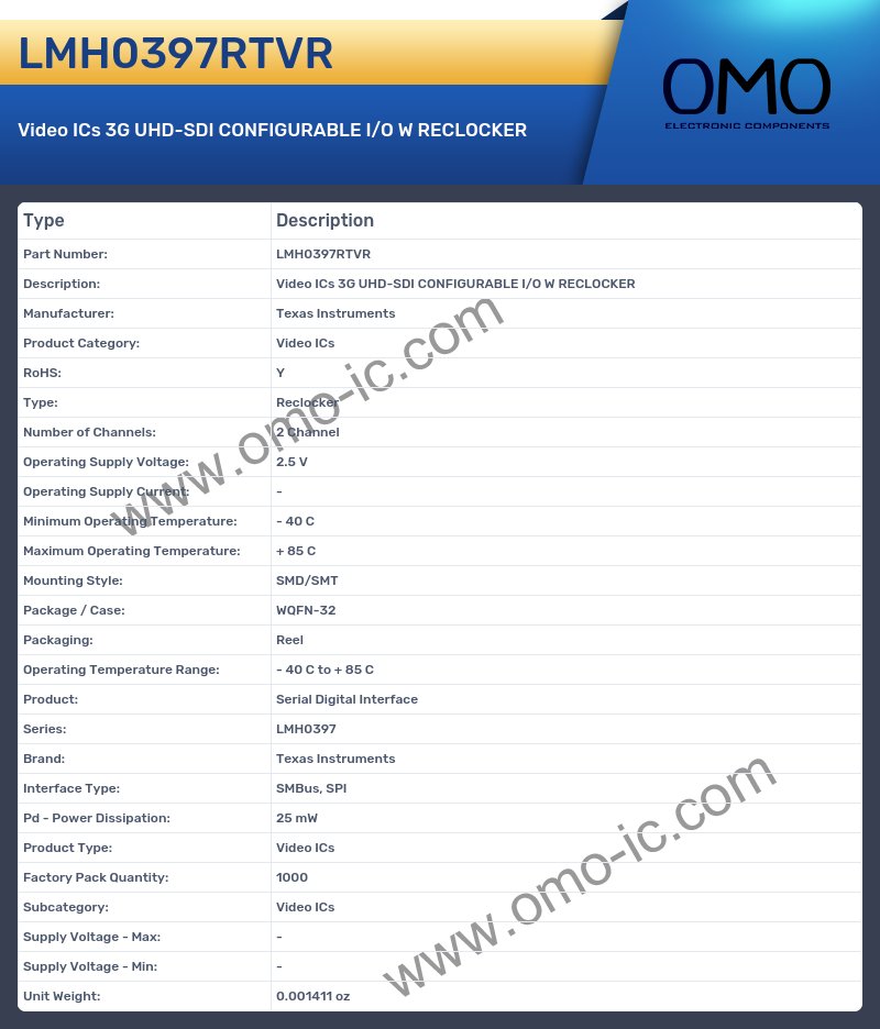 LMH0397RTVR