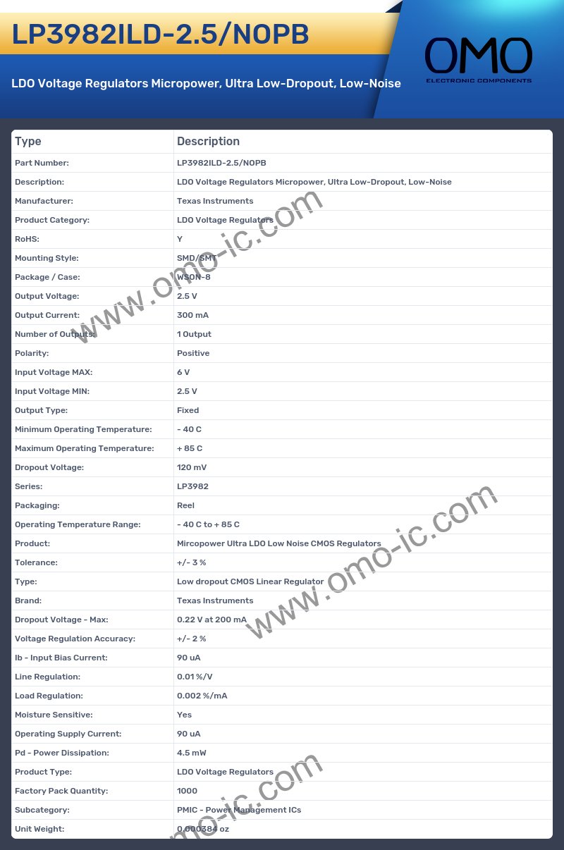 LP3982ILD-2.5/NOPB