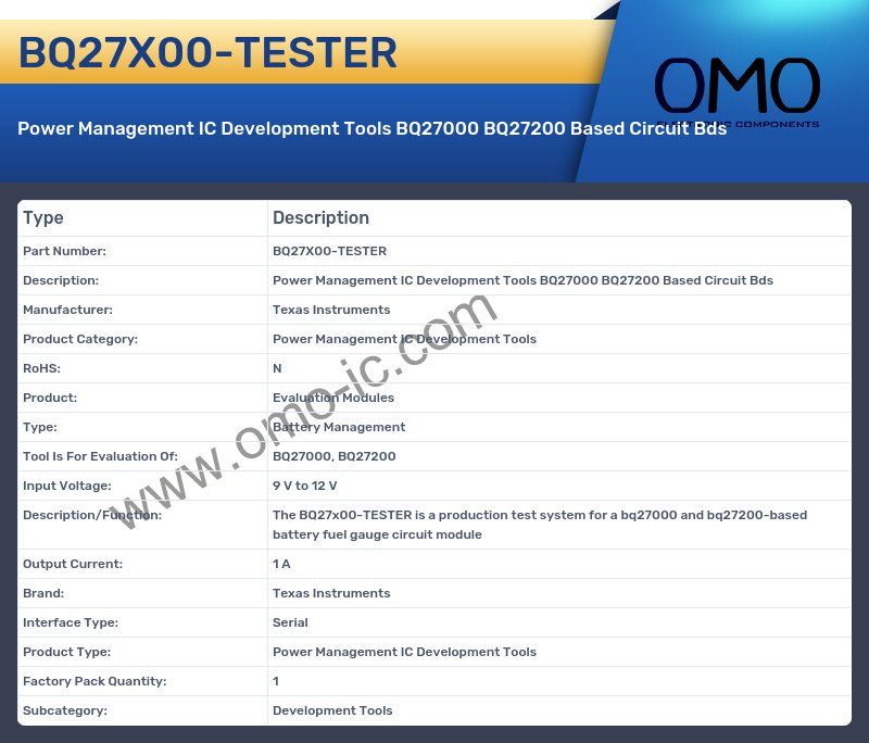 BQ27X00-TESTER