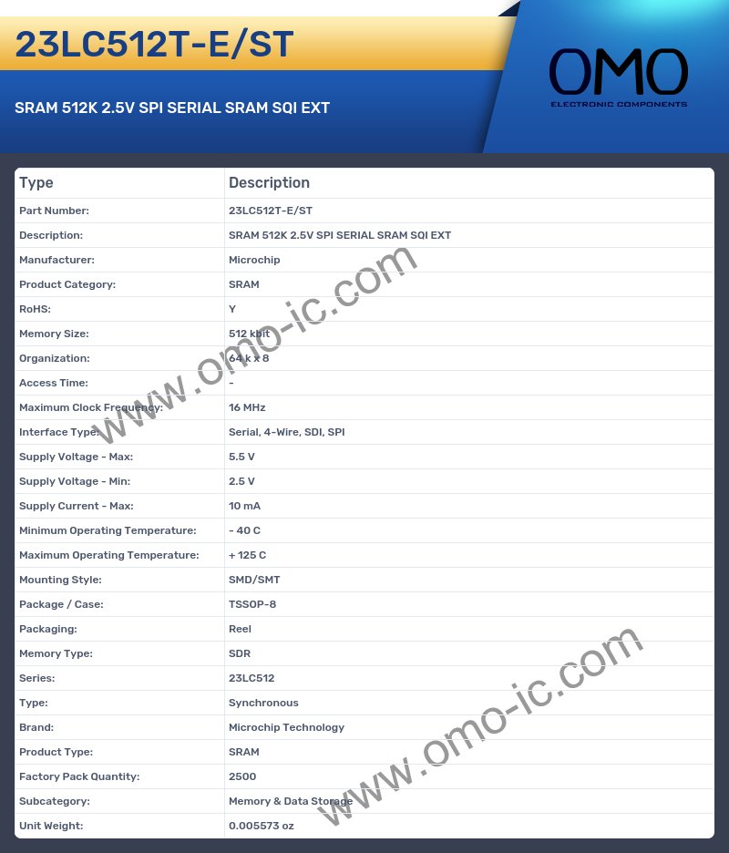 23LC512T-E/ST