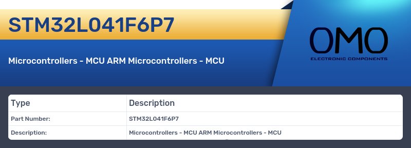 STM32L041F6P7