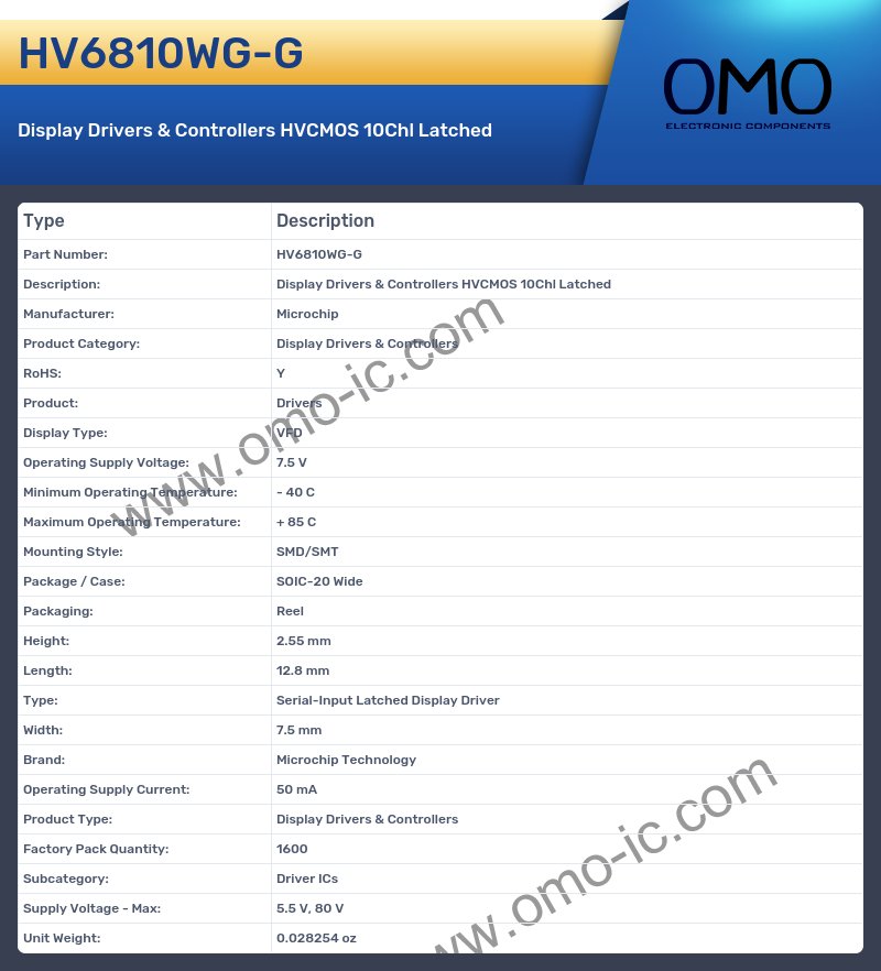 HV6810WG-G