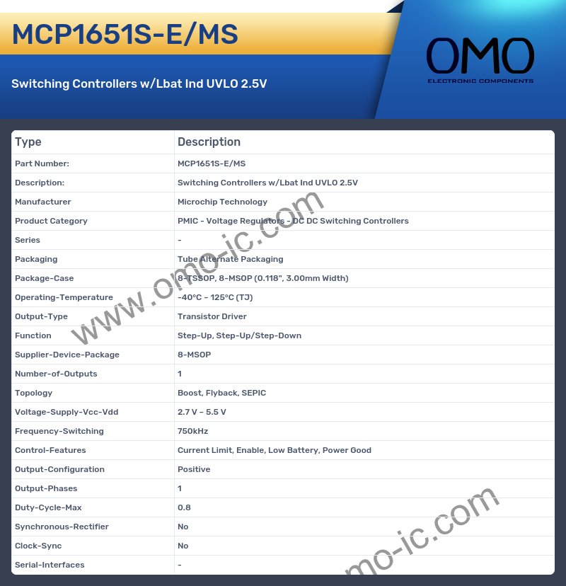 MCP1651S-E/MS