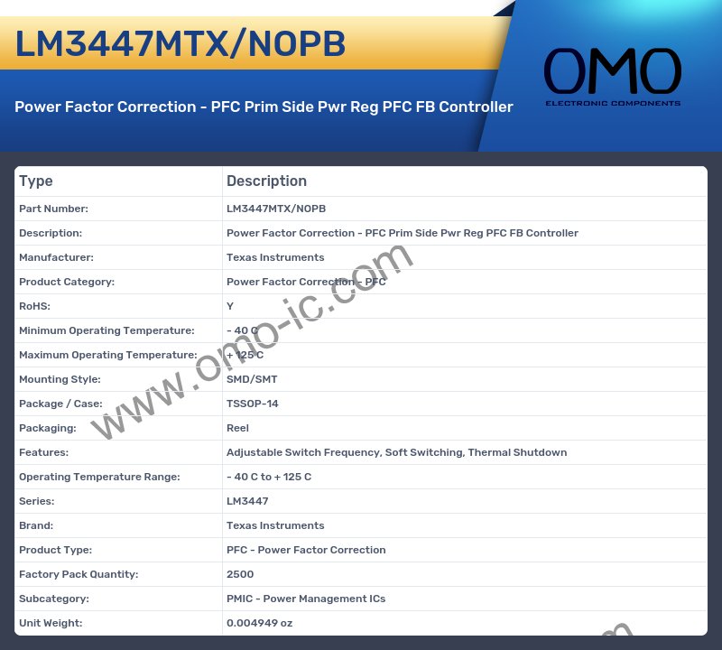 LM3447MTX/NOPB