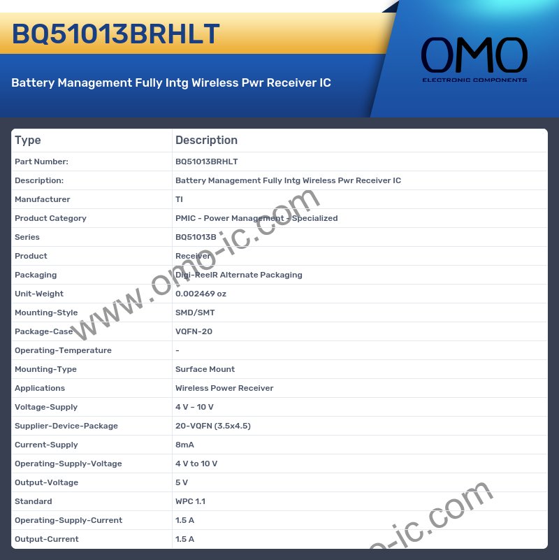 BQ51013BRHLT