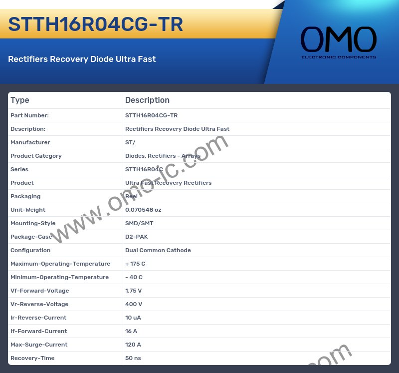 STTH16R04CG-TR