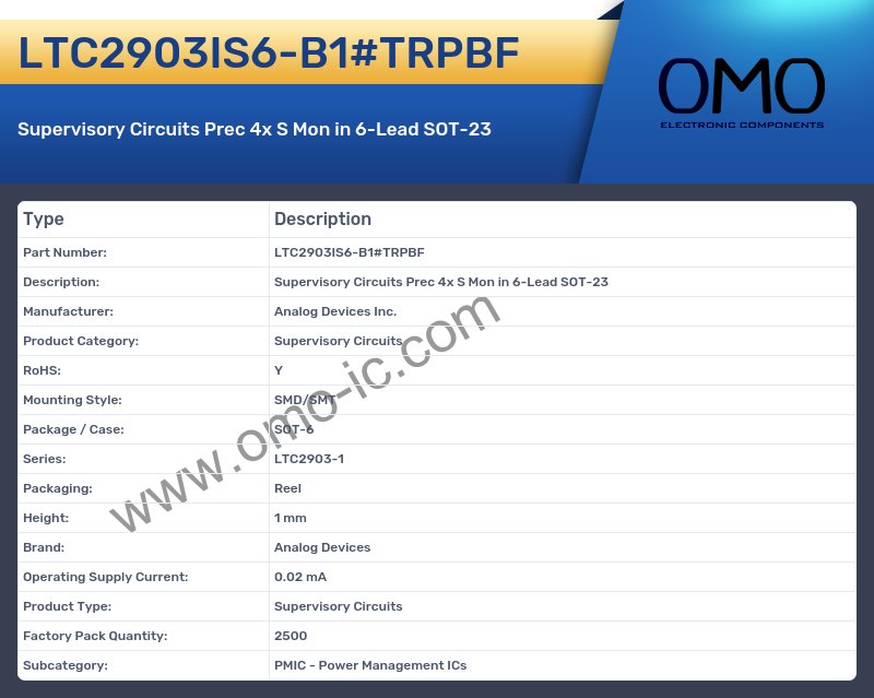 LTC2903IS6-B1#TRPBF