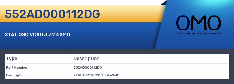 552AD000112DG