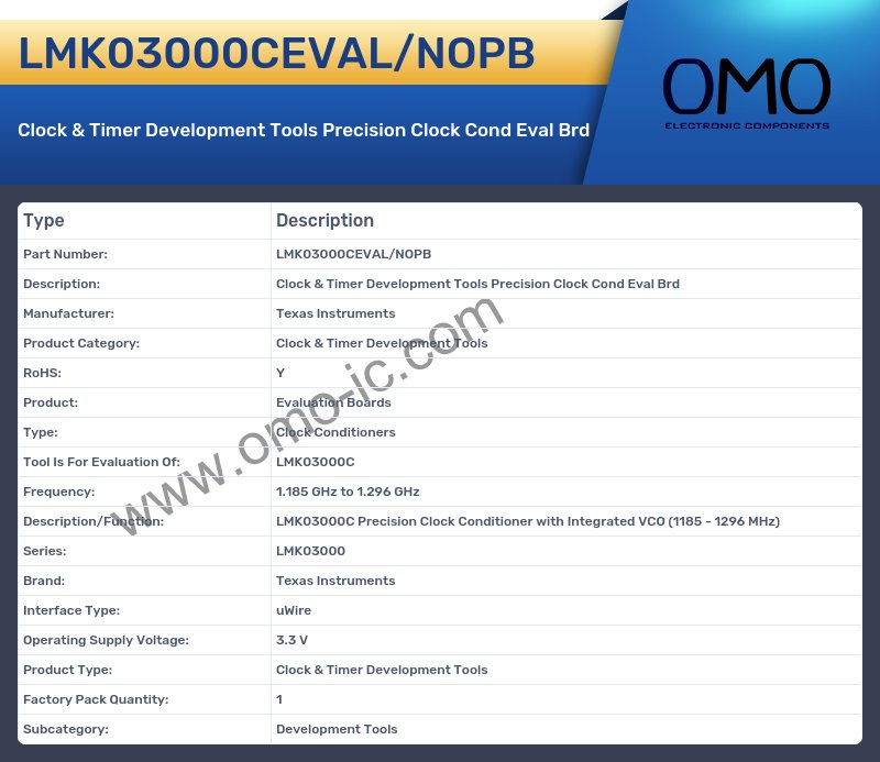 LMK03000CEVAL/NOPB