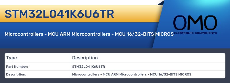 STM32L041K6U6TR