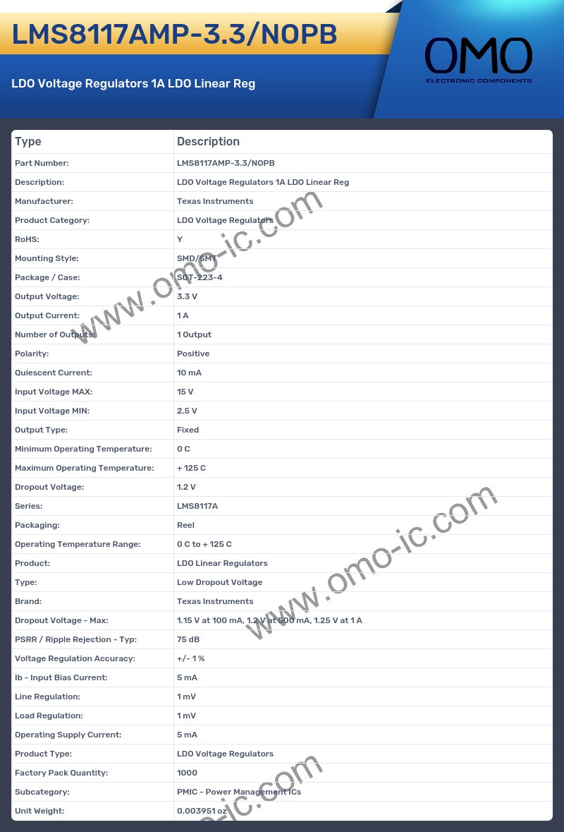 LMS8117AMP-3.3/NOPB