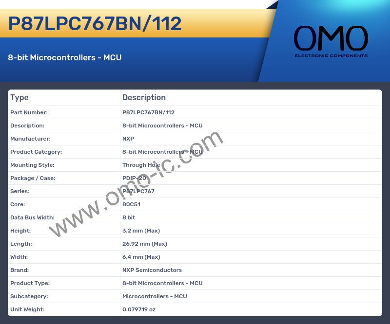 P87LPC767BN/112