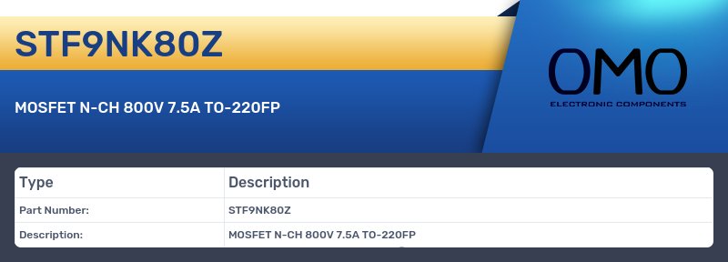 STF9NK80Z
