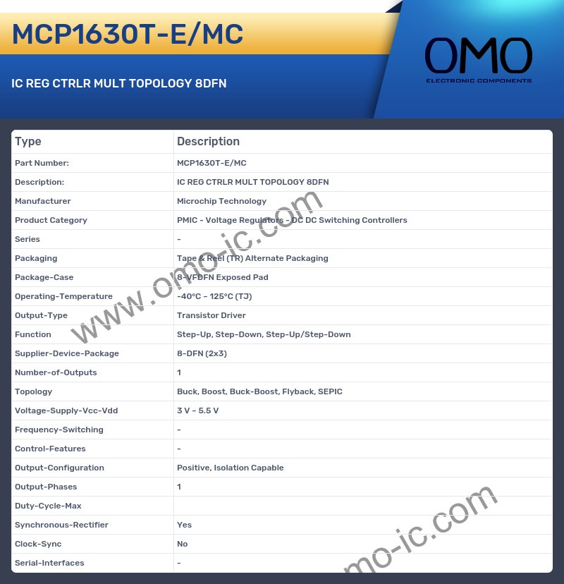 MCP1630T-E/MC