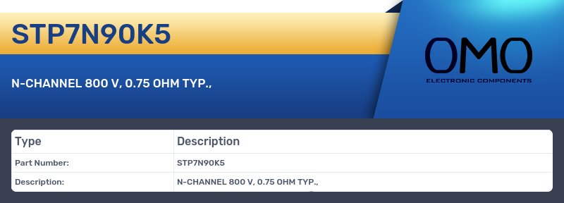 STP7N90K5