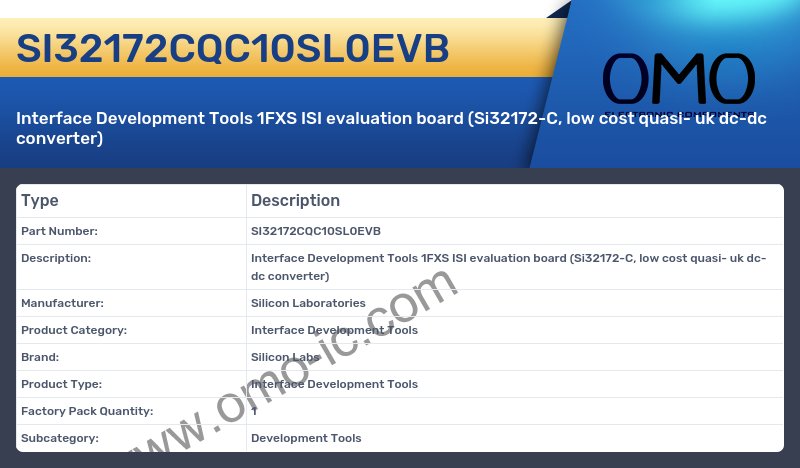 SI32172CQC10SL0EVB