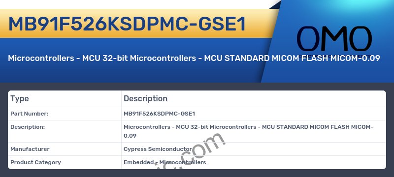 MB91F526KSDPMC-GSE1
