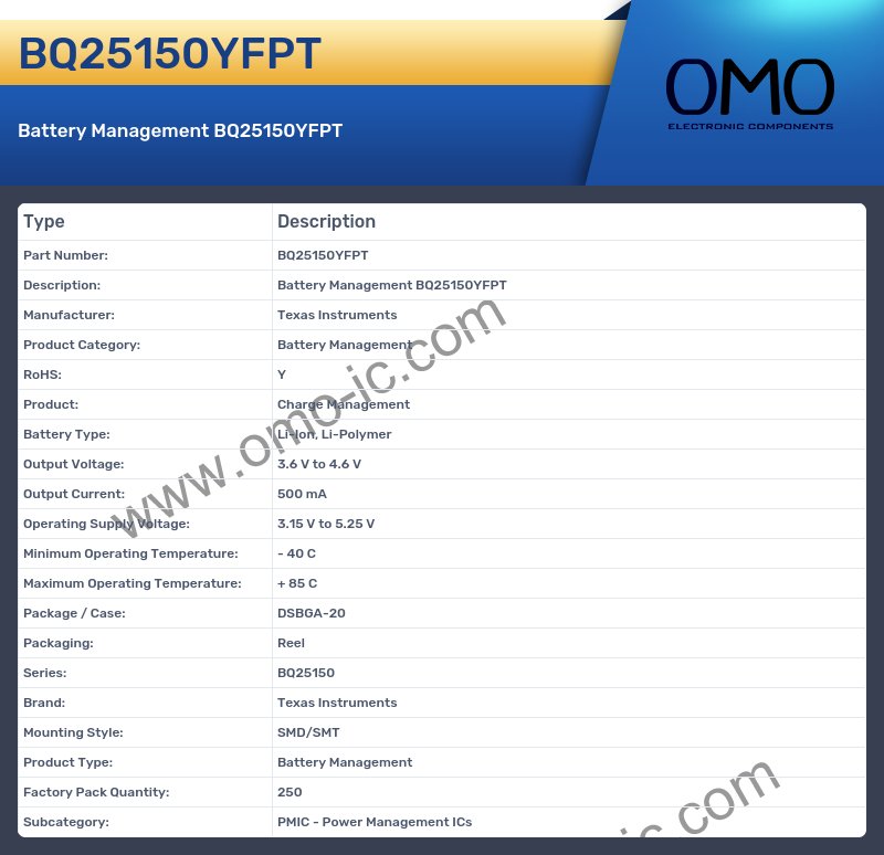 BQ25150YFPT