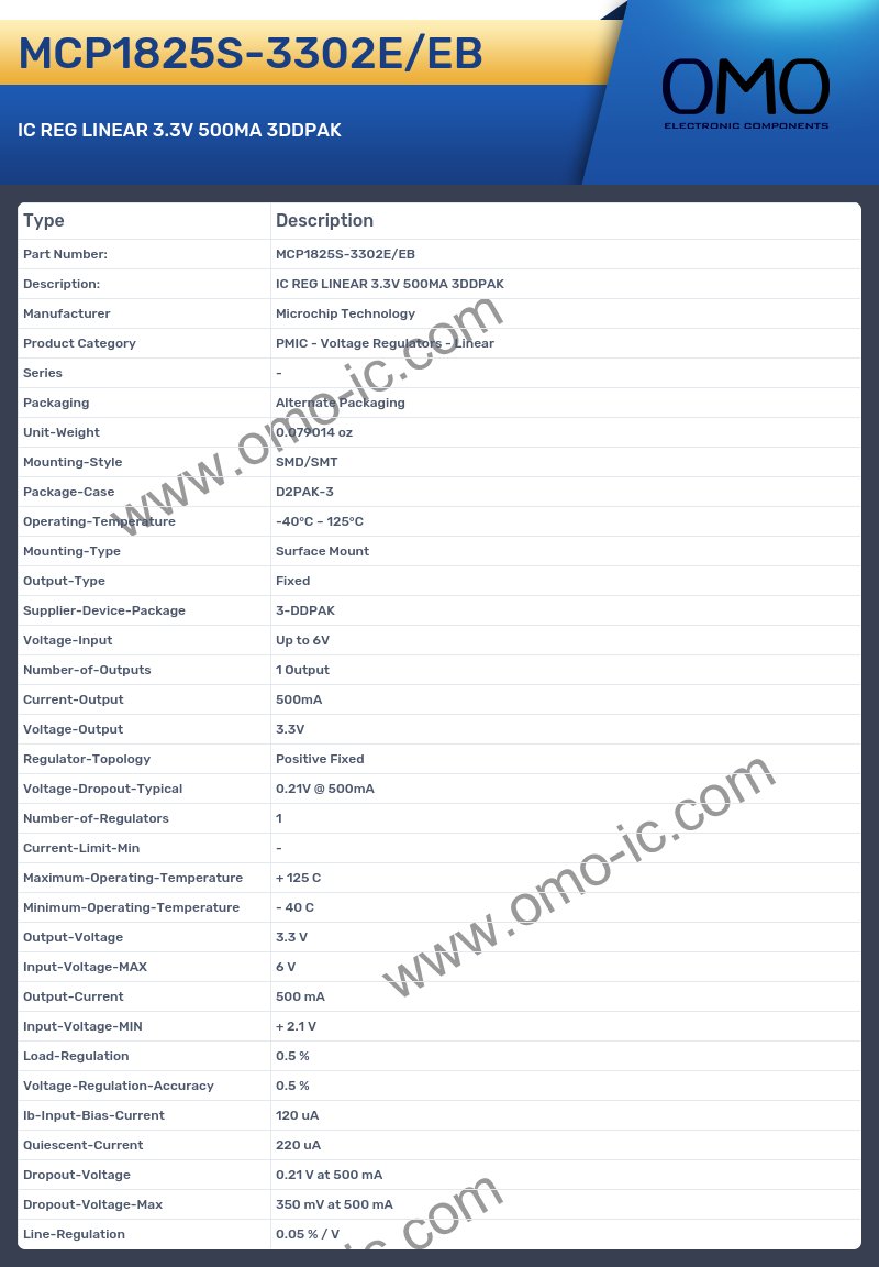 MCP1825S-3302E/EB