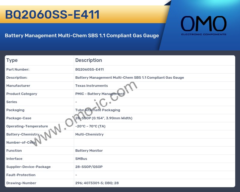 BQ2060SS-E411