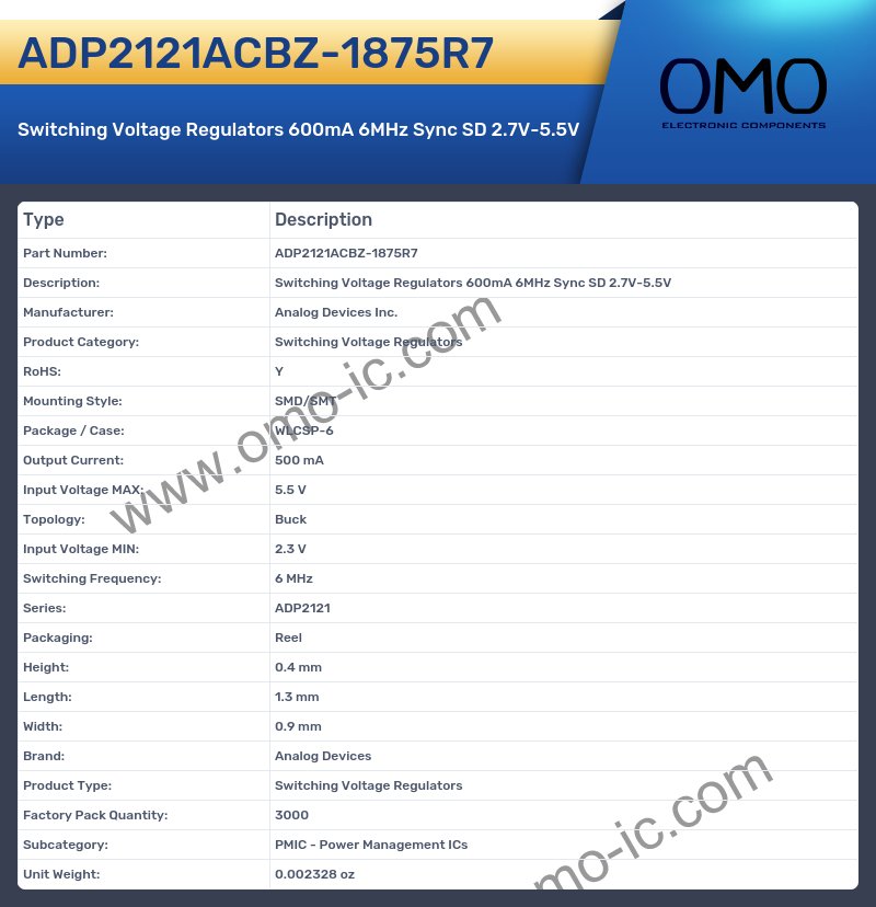 ADP2121ACBZ-1875R7