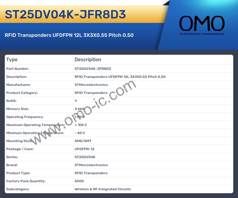 ST25DV04K-JFR8D3