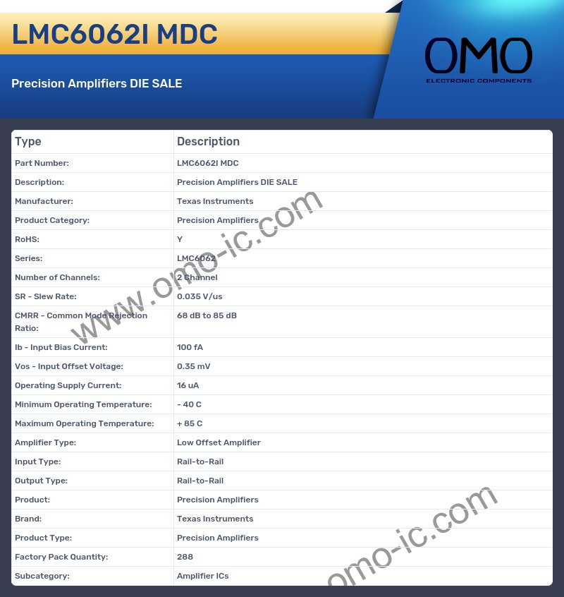 LMC6062I MDC