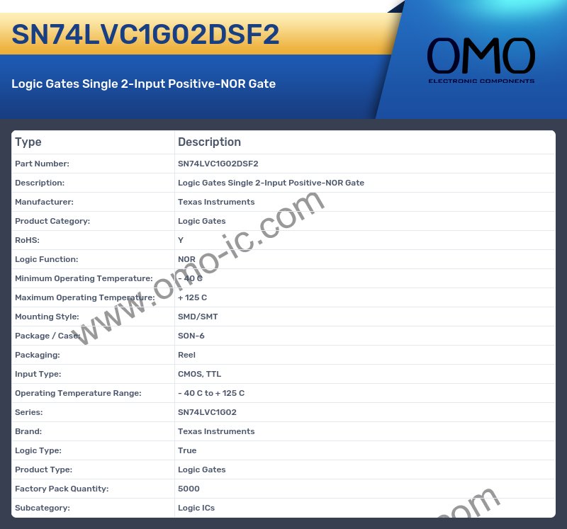 SN74LVC1G02DSF2