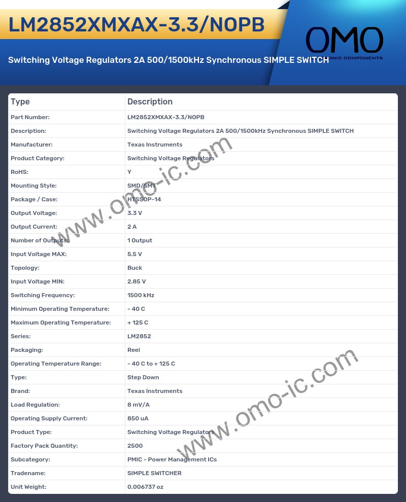 LM2852XMXAX-3.3/NOPB