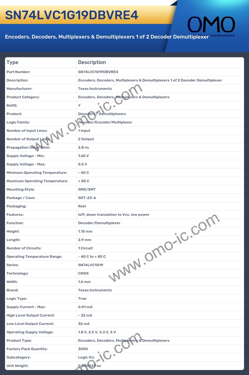 SN74LVC1G19DBVRE4