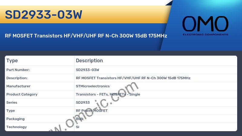 SD2933-03W