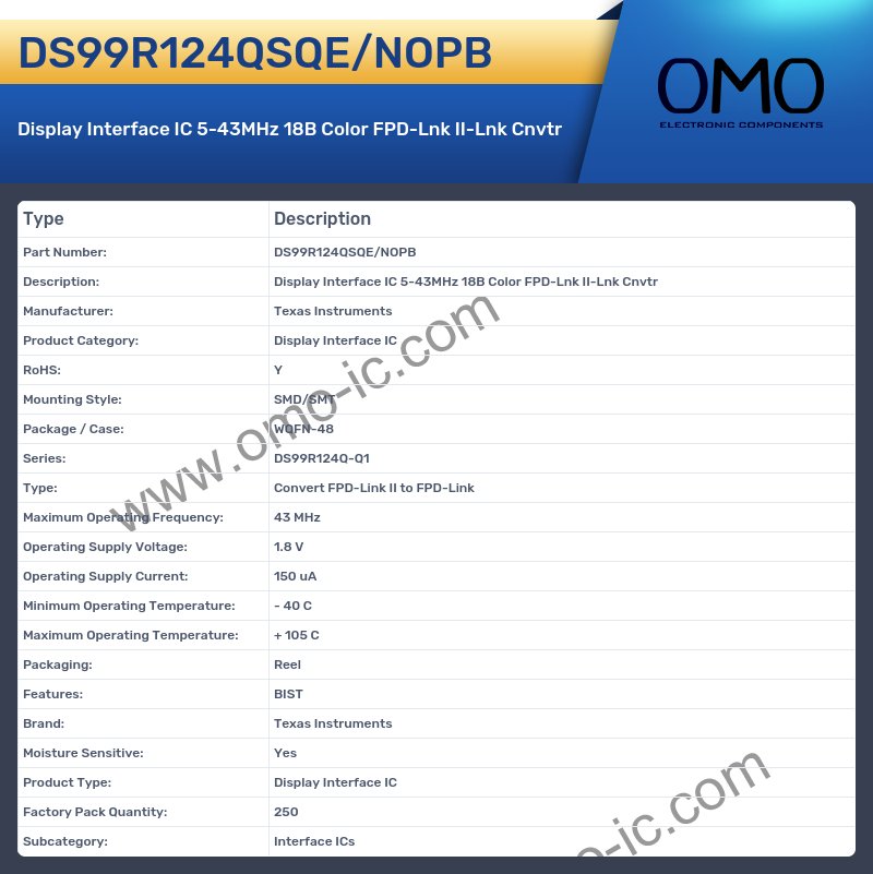 DS99R124QSQE/NOPB