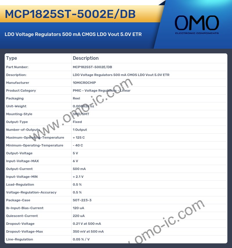 MCP1825ST-5002E/DB
