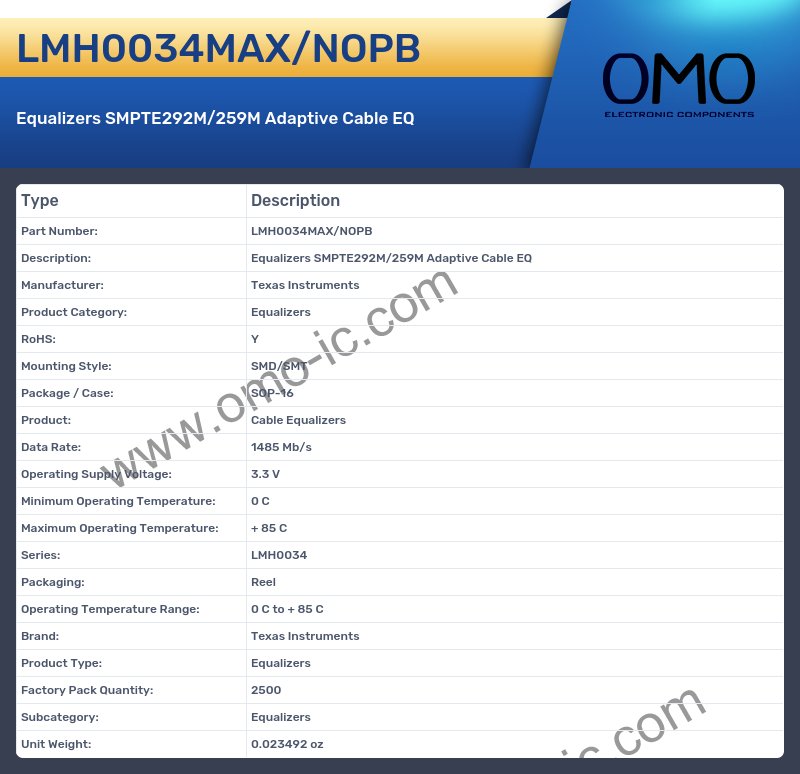 LMH0034MAX/NOPB